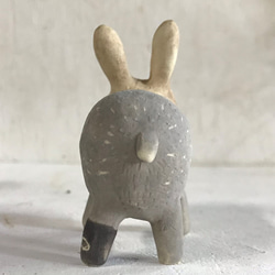 兔子（單調）O-381-1 陶瓷/兔子/Kaninchen/खरगोश 第6張的照片