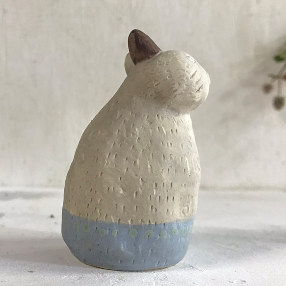 總是來的貓 (color) O-383-2 Ceramic / cat / 貓 第4張的照片