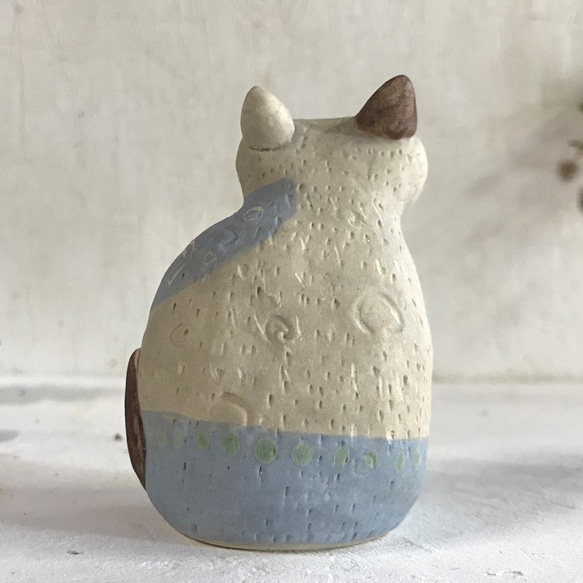 總是來的貓 (color) O-383-2 Ceramic / cat / 貓 第5張的照片