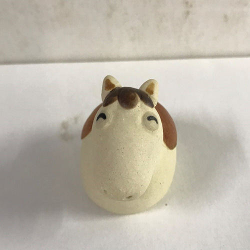 12支 うま N-155 陶製 /Horse/馬/Pferd/घोड़ा その他置物