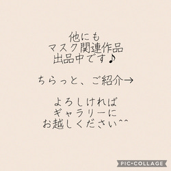 【サイズが選べる♪】マスクケース (A) 仮置き　 折らずに収納　立体　プリーツ　2way　携帯用　Ｓ Ｍ Ｌ 6枚目の画像