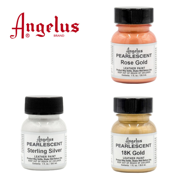 【パールセント3色セット】Angelus paintアンジェラスペイント 2枚目の画像