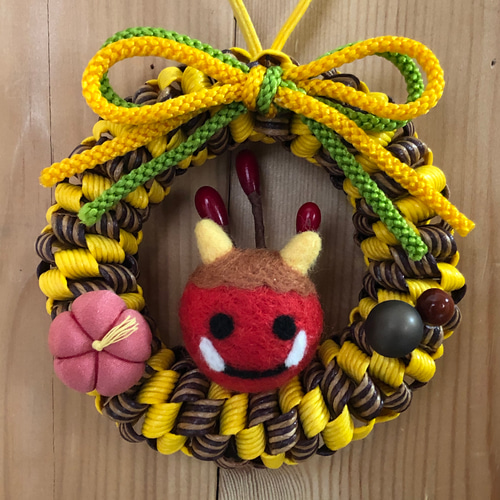 節分・赤鬼ちゃん3号 9cm その他インテリア雑貨 papietoffe 通販