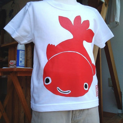 金魚Tシャツ子供用 3枚目の画像