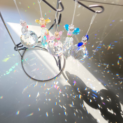幸せを呼ぶ✨天使のサンキャッチャー ひかり遊び サンキャッチャー