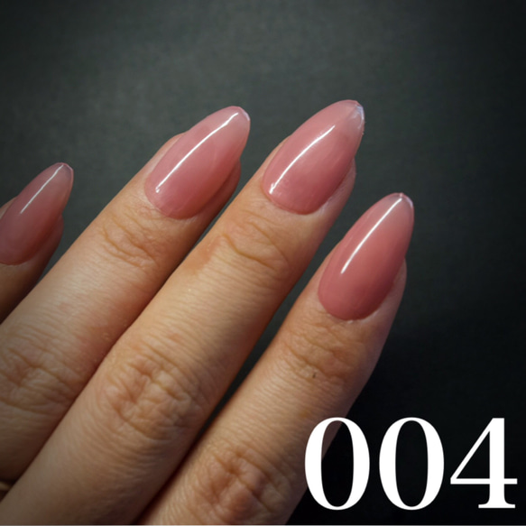 【004】シンプルネイル　ピンク 2枚目の画像