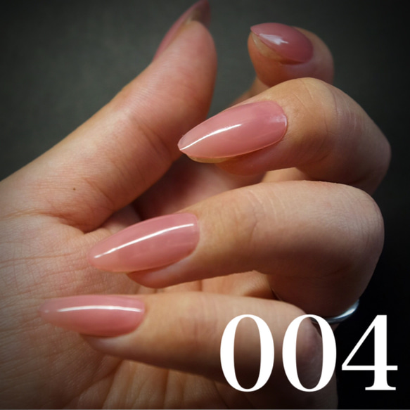 【004】シンプルネイル　ピンク 3枚目の画像