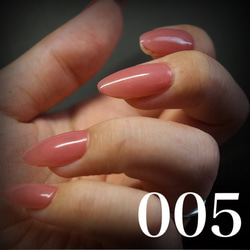 【005】シンプルネイル　ピンク 4枚目の画像