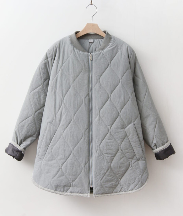 [予約]中綿キルティングジャケット4色/冬アウター1018493DM 2枚目の画像