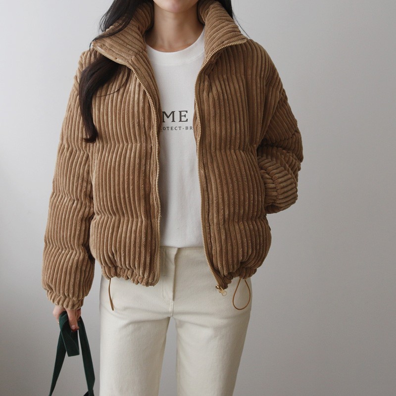 冬に向けて！WEIRDOコーデュロイダウンジャケットLサイズ POLO RALPH LAUREN ダウンジャケット ダウン コーデュロイ