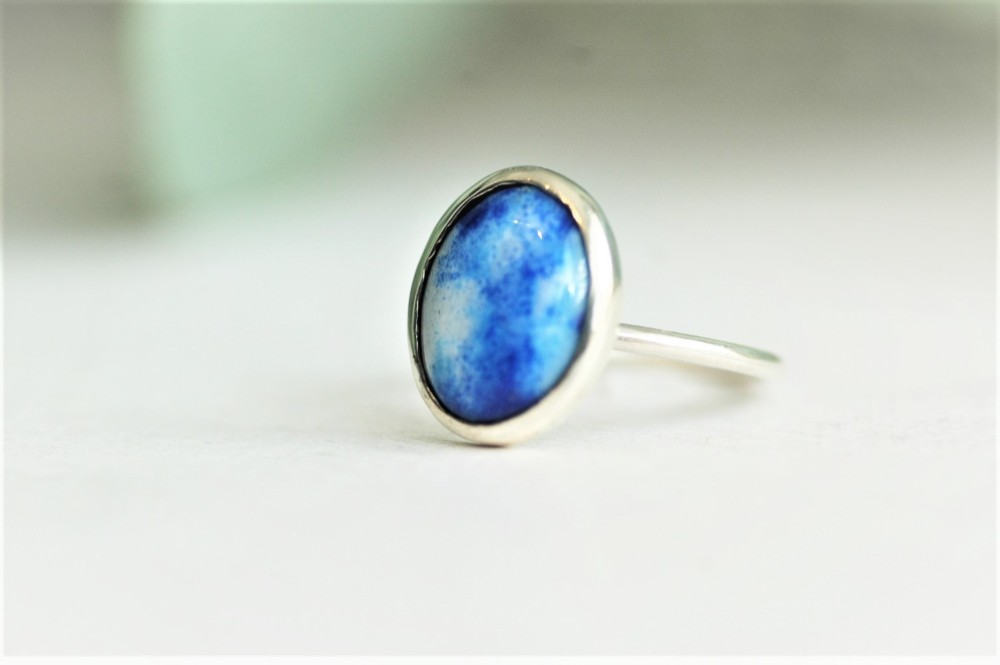 七宝リング（藍空）