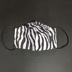 送料無料 ファッションマスク    タイプ : ゼブラ白 4枚目の画像