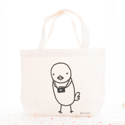 小鸡摄影家的手提包 - Tiny chick photographer's mini tote bag - 第1張的照片