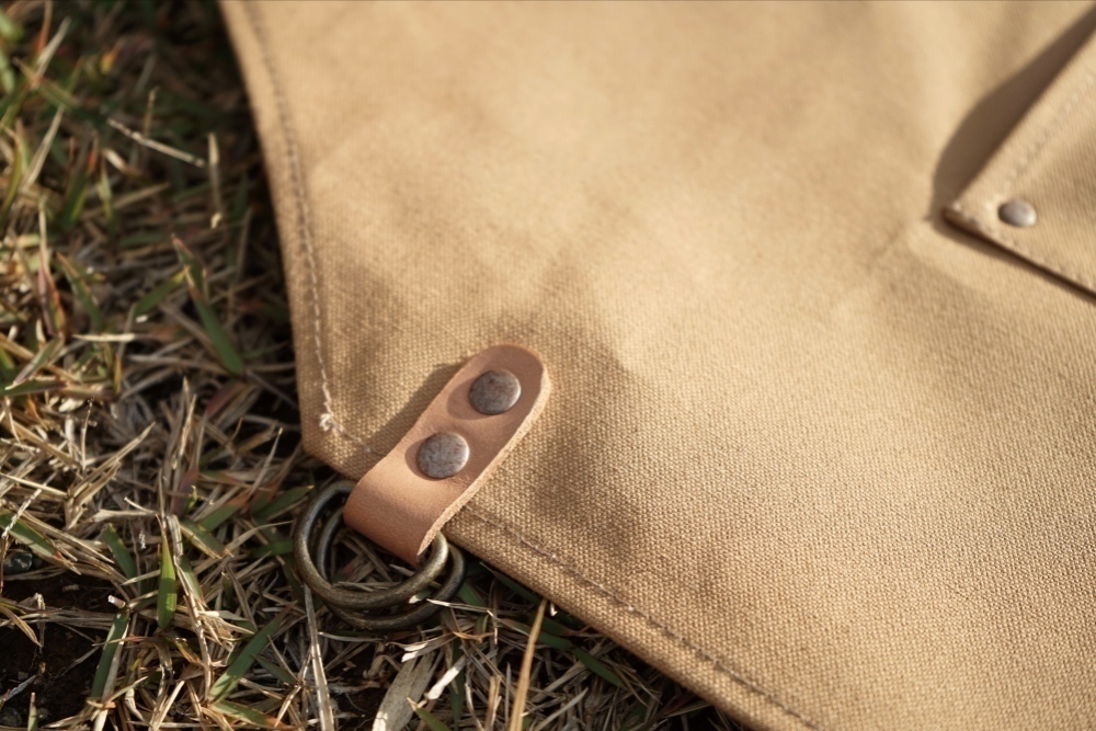 ワークエプロン♦ヤマブキ♦ キャンバス×レザー gergana.siteforgestudio.com