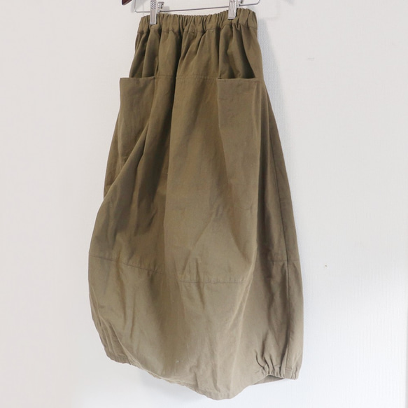 【型紙】裾ゴムバルーンスカート（フリーサイズ） 5枚目の画像