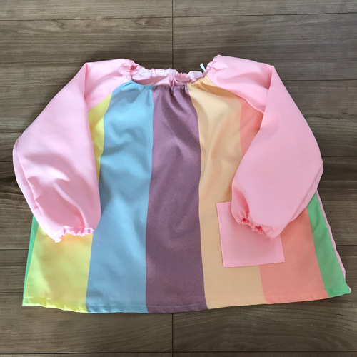 レインボースモック 100 その他入園グッズ toyfoo 通販｜Creema  