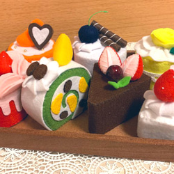 ケーキセット フェルト、おままごと、ままごと おもちゃ・人形