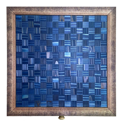 YOSEGIサイドテーブル (BLUE × BLUE) 4枚目の画像