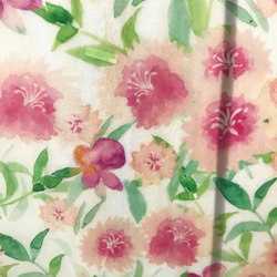 再販《ナデシコ》スッと壁に溶け込むウォールステッカー　※水濡れOK・テカリ無し 2枚目の画像