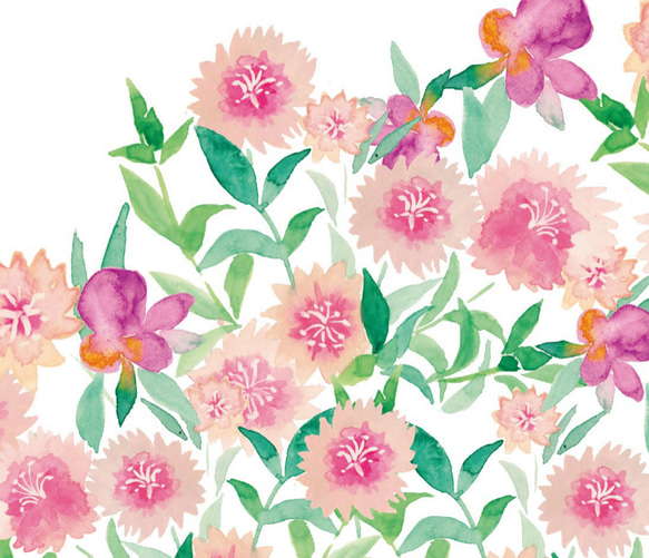 再販《ナデシコ》スッと壁に溶け込むウォールステッカー　※水濡れOK・テカリ無し 6枚目の画像