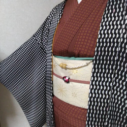 【kiko様専用】new　ビーズのマグネット羽織紐→クリップへ変更 6枚目の画像