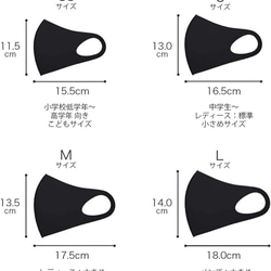 即発送‼︎抗ウイルス加工　☺︎スマイルロゴ☺︎3D立体マスク　UVカット　吸水速乾　日本製　オールシーズン 10枚目の画像