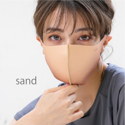 銅抗菌入り「foundation×mask」血色マスク シェーディングマスク ヌーディーカラー 選べる2枚セット　 7枚目の画像