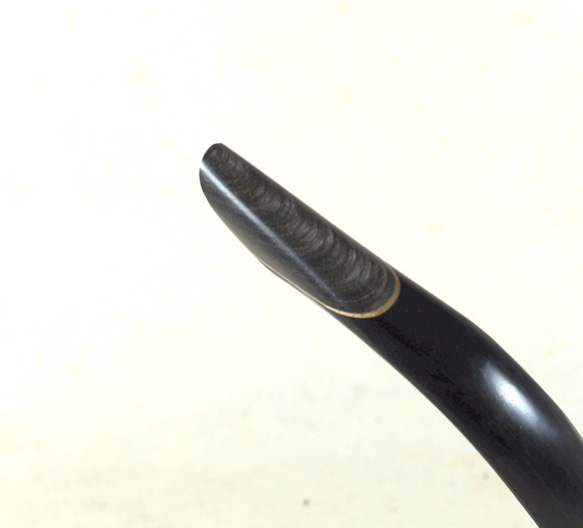 木製かんざし　新形状軸黒　 ポイント４色から、お風呂大丈夫！！ 4枚目の画像