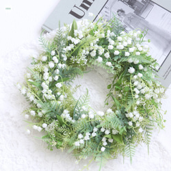 ⚫️プリザーブドウエルカム グリーンリース⚫️ 緑の風がそよぐウェルカムグリーンリース2（fw169-2-new）＊玄関ドア