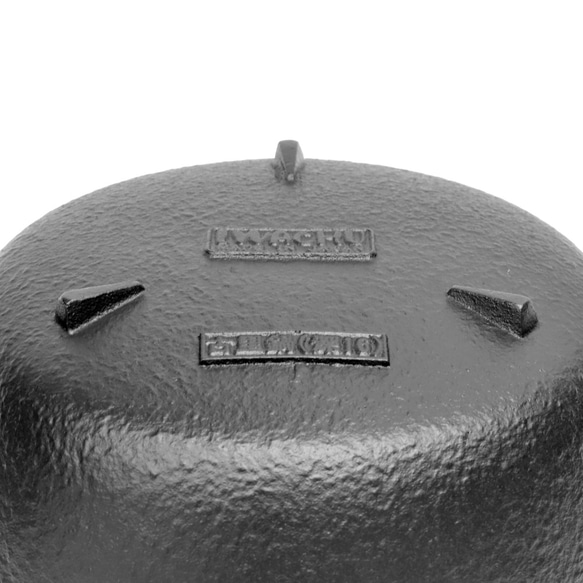 南部鉄器 鉄鍋 ふる里鍋深型16cm 日本製 ガス対応 アウトドア キャンプ 5枚目の画像