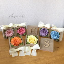 いちごのフラワーケーキ〔プリザーブドフラワー〕 プリザーブド