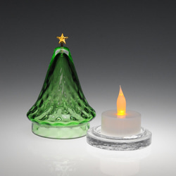 「小さな星のクリスマスツリー」8(LEDキャンドルホルダー、アロマストーンホルダー） 3枚目の画像