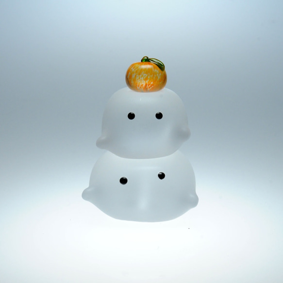 「ペーパーウェイト オバケちゃん」だいだい・だんだん2 1枚目の画像