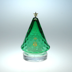 「小さな星のクリスマスツリー」21(LEDキャンドルホルダー、アロマストーンホルダー） 1枚目の画像