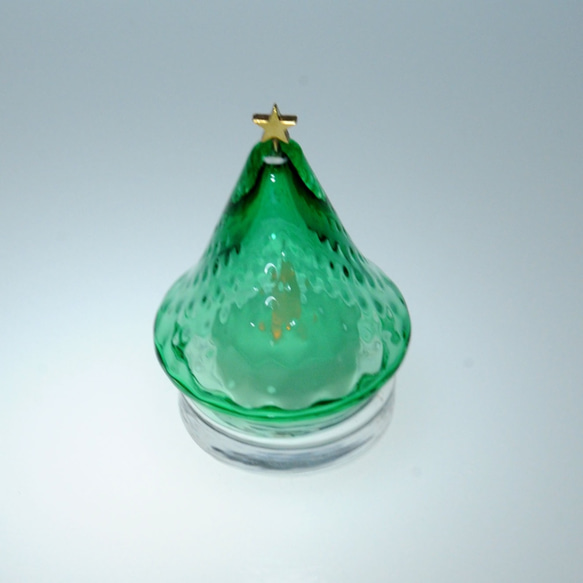 「小さな星のクリスマスツリー」23(LEDキャンドルホルダー、アロマストーンホルダー） 4枚目の画像