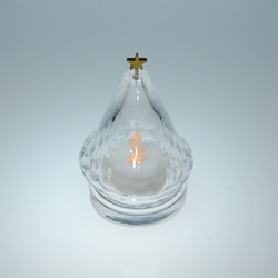 「小さな星のクリスマスツリー」24(LEDキャンドルホルダー、アロマストーンホルダー） 3枚目の画像