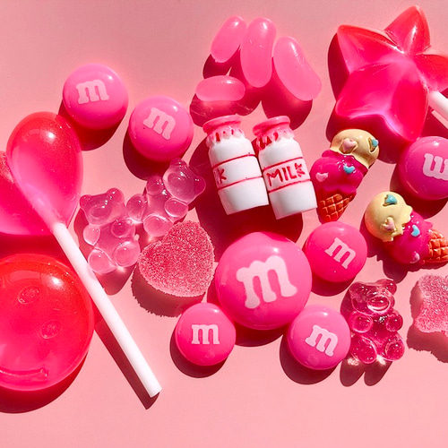 ピンクデコパーツアソート デコパーツ SUZU 通販 12123171｜Creema  