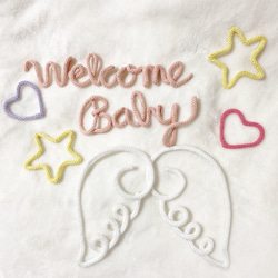 Welcomebaby       ウールレター 1枚目の画像