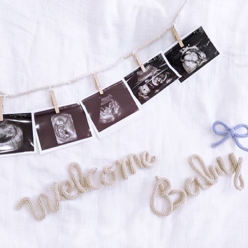 Welcome baby ウールレター 雑貨・その他 anemone 通販 11604906