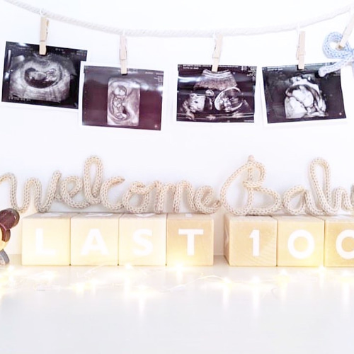 Welcome baby ウールレター 雑貨・その他 anemone 通販 11604906