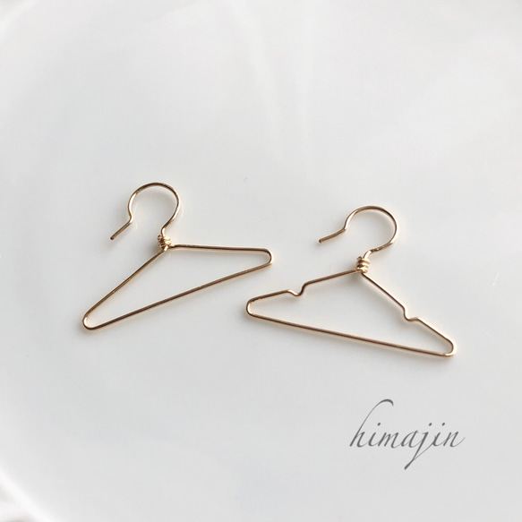 14kgf】ミニチュアハンガーピアス ピアス（フック・チェーン