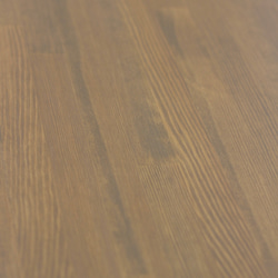 折りたたみ　そら豆テーブル　木の脚がかわいい「まめっこ」無垢材ローテーブル　自然塗装　横幅89㎝　チーク色 9枚目の画像