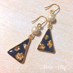 【♡箔ピアス(イヤリング)♡】 1枚目の画像