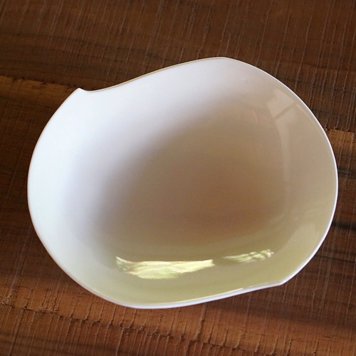 白磁 皿 おしゃれ 京焼 シンプル 白 パスタ フルーツ 盛り皿