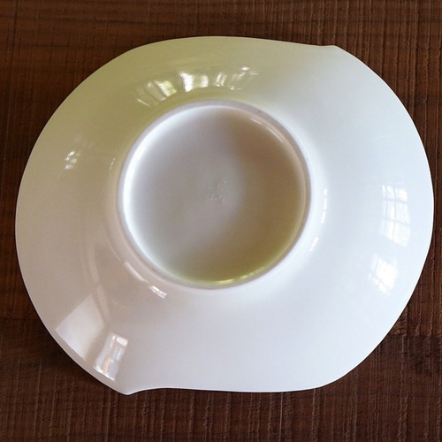白磁 皿 おしゃれ 京焼 シンプル 白 パスタ フルーツ 盛り皿