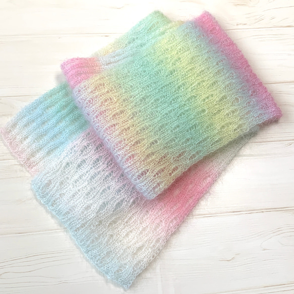 大幅値下げ！15000円→5000円 グラデーションマフラー リッチモア  