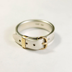 皮帶指環 cute版 SV(銀色) 5mm 第2張的照片