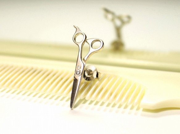 美容師のためのハサミピアス　SV