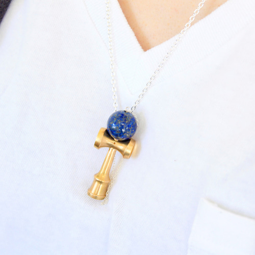 けん玉ネックレス ネックレス・ペンダント small right 通販｜Creema 
