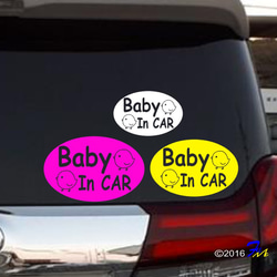 Baby In CAR 11 ステッカー 3枚目の画像